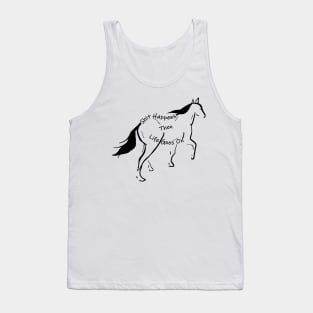 Shit happens but life goes on! light Tank Top